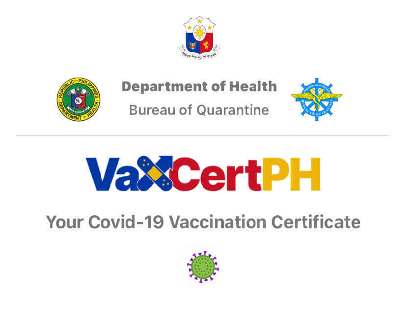 フィリピンデジタルワクチン証明書アプリ